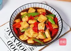 Illustration of home-style braised tofu 12