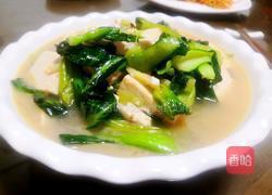 小油菜炖豆腐的做法图解8