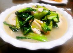 小油菜炖豆腐