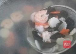 山药炒虾仁的做法图解6