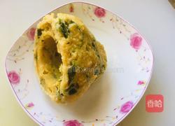 玉米面菜窝头的做法图解7