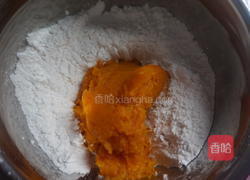 南瓜糯米球的做法图解4