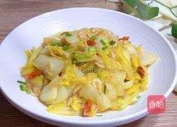 虾皮枸杞溜白菜的做法图解8
