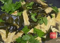 腐竹炒海带的做法图解8