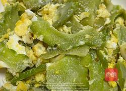 苦瓜炒蛋的做法图解10