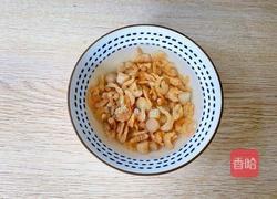 干贝虾米炒西兰花的做法图解2