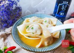 酸汤荠菜鲜肉馄饨的做法图解15