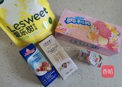 樱花奥利奥慕斯蛋糕的做法图解1