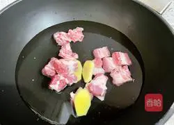 Water chestnut corn ribs soup recipe illustration 2