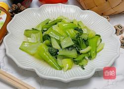 蒜香上海青的做法图解11
