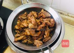木耳西芹炒过油肉的做法图解7