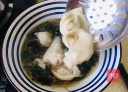 清汤鸡肉馄饨的做法图解11