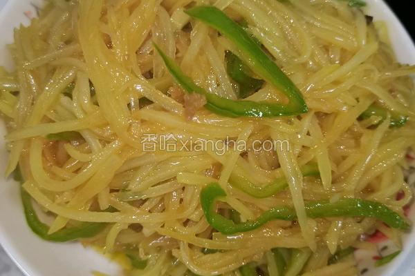 青椒土豆丝