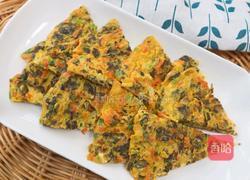 地皮菜煎蛋饼❤️家常快手下饭菜主食代餐的做法图解9