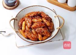 可乐鸡翅年糕的做法图解16