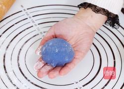 蓝色梦幻奥利奥雪媚娘的做法图解15