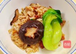 家常电饭煲版广式腊肠煲仔饭的做法图解6
