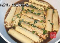 豆皮金针菇卷的做法图解6