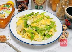 鸡蛋炒芦笋的做法图解11