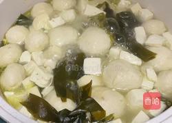 海带豆腐丸子汤的做法图解8