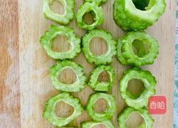 苦瓜甜甜圈的做法图解2