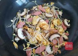 火腿炒意面的做法图解7