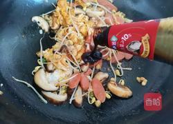 火腿炒意面的做法图解9