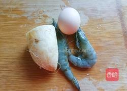 萝卜鲜虾煎饼的做法图解1