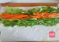 素卷三丝蘸酱菜的做法图解12