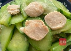 肉丸子片炒黄瓜的做法图解9