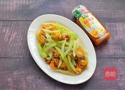 芹菜炒扇贝的做法图解10