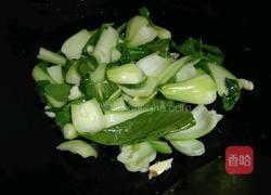 炒上海青的做法图解3