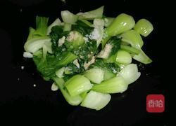 炒上海青的做法图解6