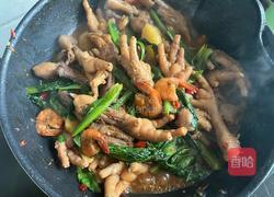 明虾鸡爪煲的做法图解11