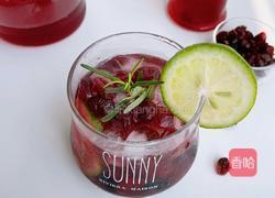 桑葚蔓越莓果汁饮的做法图解8