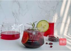 桑葚蔓越莓果汁饮的做法图解9