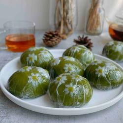 雏菊青团的做法[图]