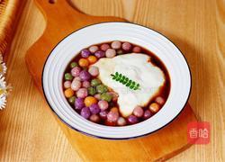 芋圆鲜奶麻薯的做法图解12