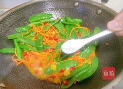 虫草花炒荷兰豆的做法图解11