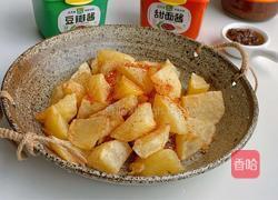 炸土豆块的做法图解10