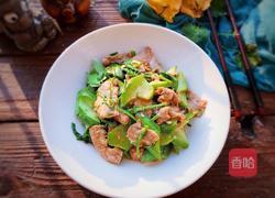 韭菜丝瓜炒肉片的做法图解11