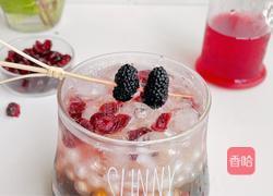 桑葚茶冻蔓越梅饮的做法图解9