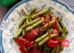 酱炒红椒长豆的做法图解13
