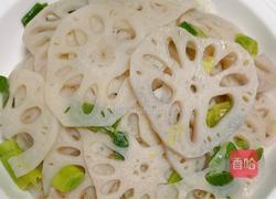 清炒藕片的做法图解9