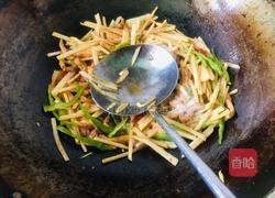 苤蓝炒肉丝的做法图解6