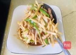 苤蓝炒肉丝的做法图解7