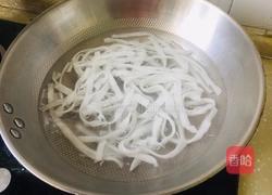 莲花菜粉条炒鸡蛋的做法图解2