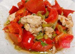 爆炒甜红椒的做法图解11