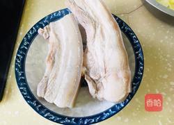 莲花白回锅肉的做法图解1