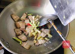 莲花白回锅肉的做法图解4